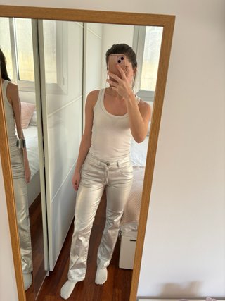 Pantalón metalizado Brownie