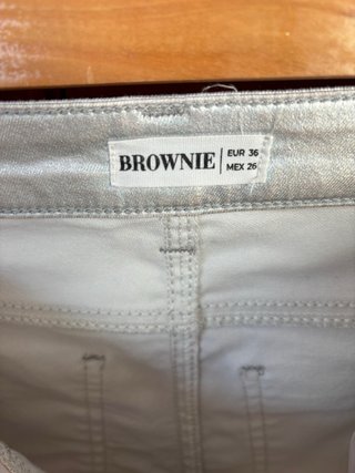 Pantalón metalizado Brownie