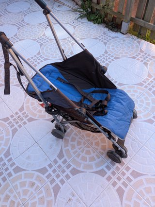 Cochecito Maclaren Azul