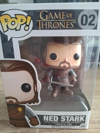 3 Funko Pop! Game of Thrones: Jon Snow, Ned Stark,