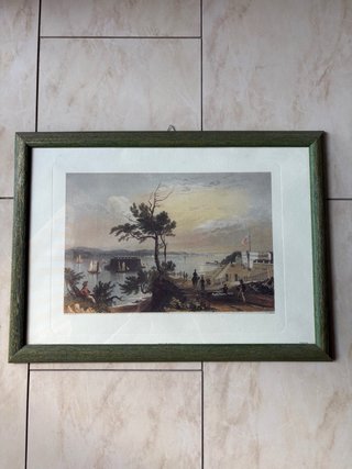 Quadro con stampa vintage