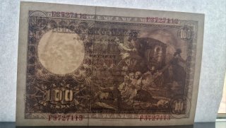 100 pesetas 1948