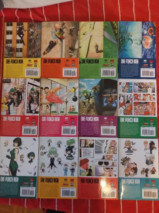 One Punch Man 12 tomos en inglés