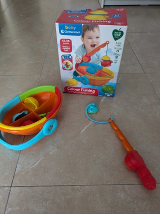 Lote Juguetes Bebé Clementoni y Fisher-Price