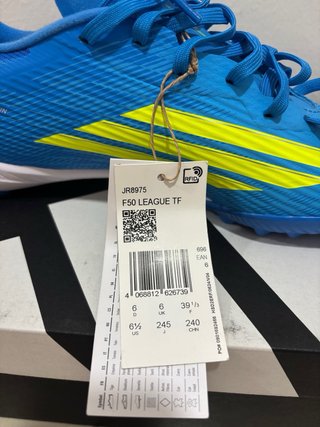 Botas de fútbol Adidas F50 League TF Azul