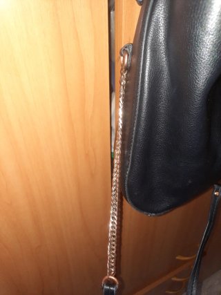 Borsa shopper reversibile fantasia maculata