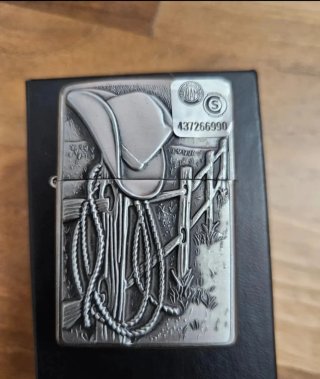Accendino Zippo Resting Cowboy 2010