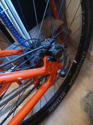 Bicicleta Montaña Naranja 6300