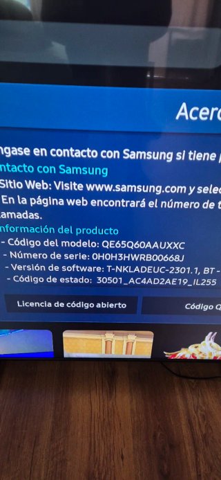 Samsung 65 Smart TV 4K QLED