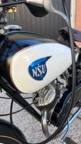 NSU Quick 1953 98cc Matriculada