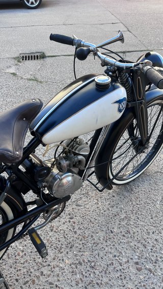NSU Quick 1953 98cc Matriculada