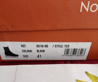 Botines cuña Noa Harmon negros talla 41 de 145€