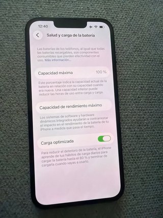 iPhone 13 Salud 100% sin uso