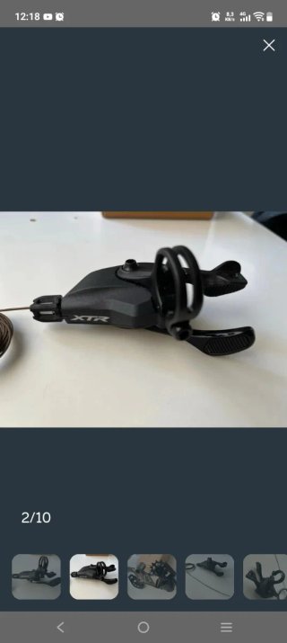 Maneta y Cambio Shimano XTR V12 NUEVO