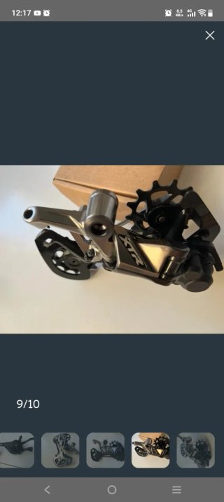 Maneta y Cambio Shimano XTR V12 NUEVO