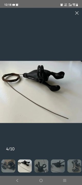 Maneta y Cambio Shimano XTR V12 NUEVO
