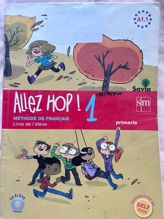 Libro francés primero primaria
