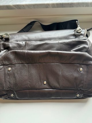 Valigetta AG Spalding & Bros vintage marrone