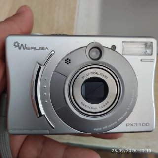 Cámara Digital Werlisa PX3100 Plata