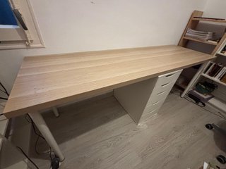 Pack Estudio IKEA: Escritorio 2m + Silla