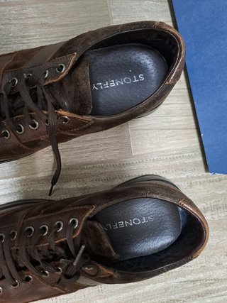 Zapatos Stonefly de Piel Marrón Talla 42