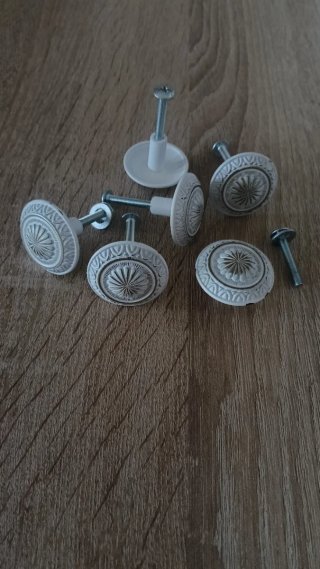 Set de 6 Tiradores de Puerta Vintage