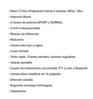 BUGGY CFMOTO ZFORCE 950 SPORT