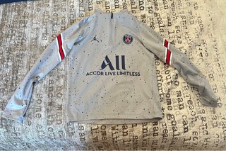 Sudadera Nike/Jordan PSG Gris/Rojo