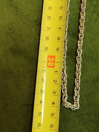 Elegante collar cadena plata 925