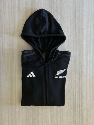 Sudadera Adidas All Blacks Rugby Felpa zip