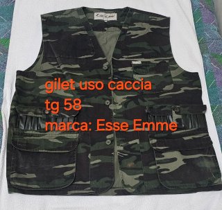 Gilet da caccia Esse Emme tg 58