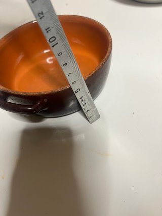 Ciotola vintage in terracotta