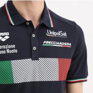Polo Arena FIN Solid Navy Taglia L Unisex