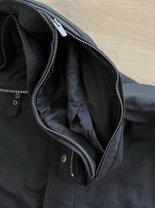 Parka gris ZARA