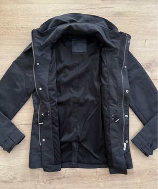 Parka gris ZARA