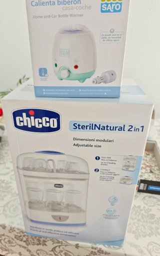 Calienta biberones y esterilizador Chicco