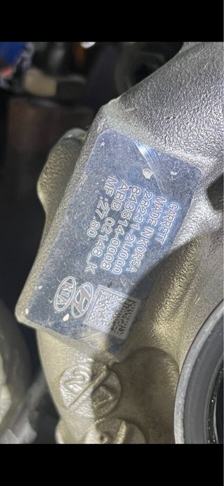 Turbo Garrett 28231-2U000 Kia