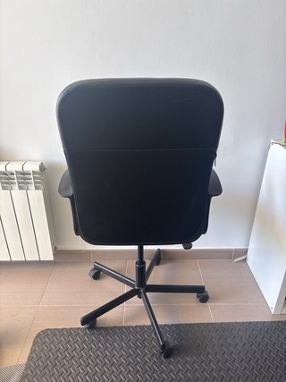 Silla de oficina Ikea negra