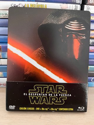 Star Wars El Despertar de la Fuerza Blu-ray DVD