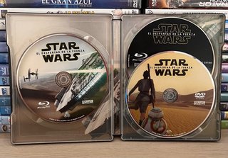 Star Wars El Despertar de la Fuerza Blu-ray DVD
