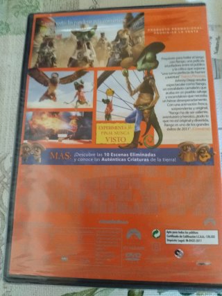 DVD Rango y Ice Age 3 y 4