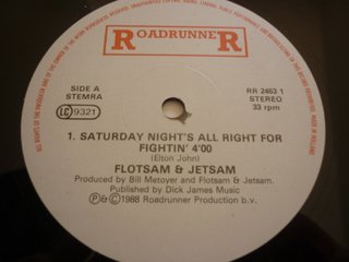 Flotsam & Jetsam - "Saturday Night's All Right"