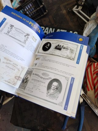 Libro Historia de la Peseta 1869-2001