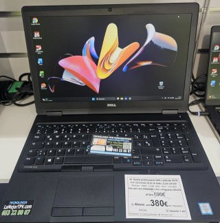 Portátil Dell Latitude 5570 i5 RAM 16GB SSD 256GB