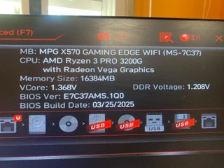 PLACA BASE MSI MPG X570 GAMING EDGE WIFI
