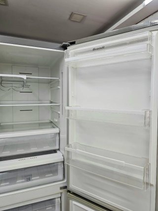 Nevera Brandt 1,85m Acero Inoxidable con garantía