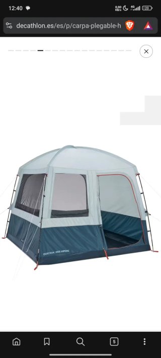 Carpa Quechua Arpenaz Base M 6 personas