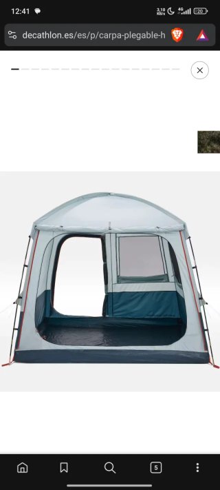 Carpa Quechua Arpenaz Base M 6 personas