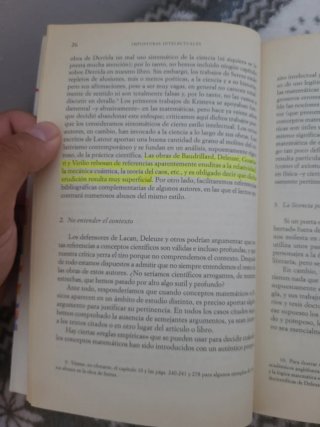 Imposturas intelectuales Alan Sokal
