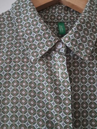 Camisa Benetton estampada